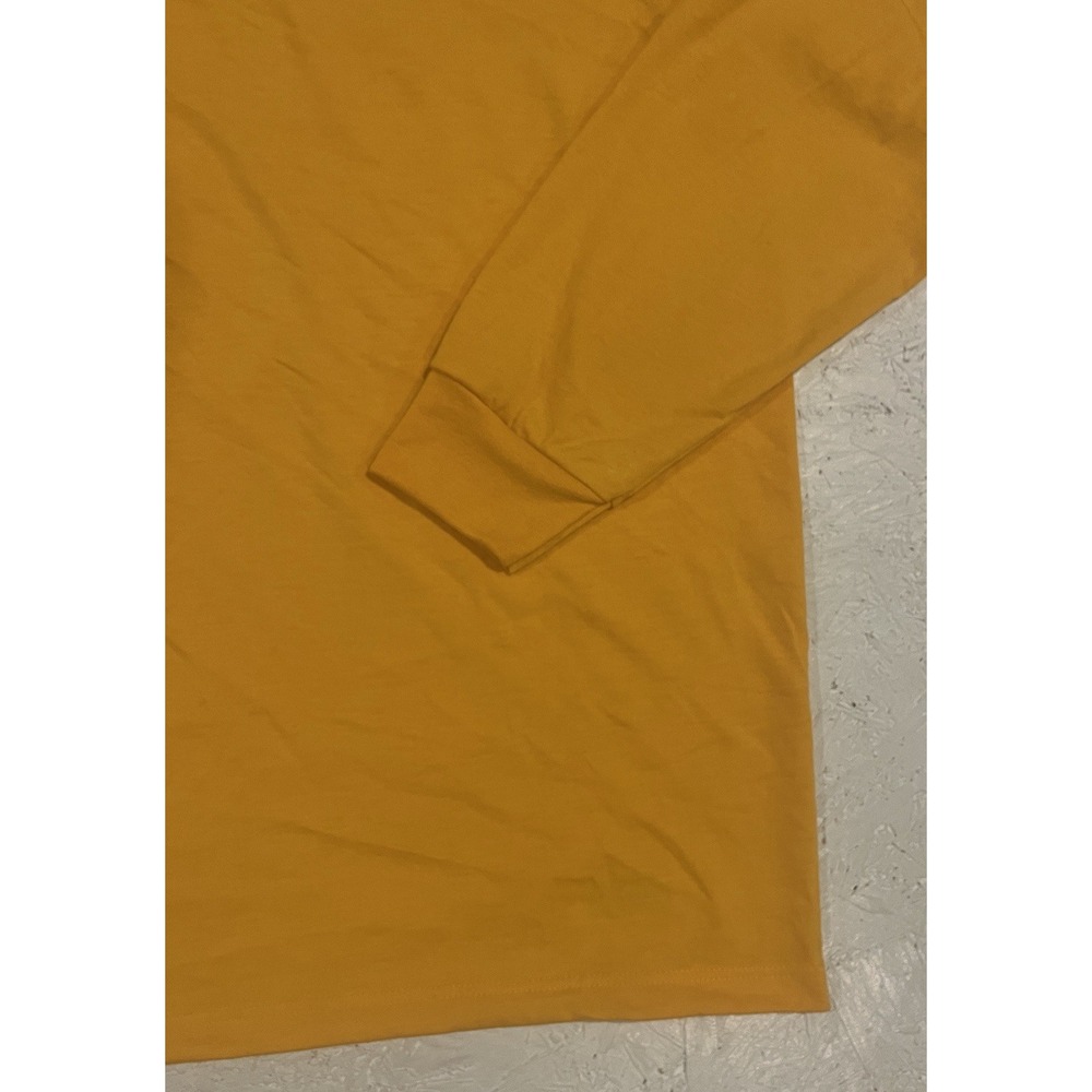 MJ‎ Soffe Apparel Men's  Authentic U.S. Navy Originals Long Sleeve Yellow Size M - Picture 2 of 9